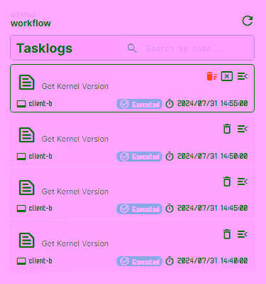 Tasklog Delete Confirm