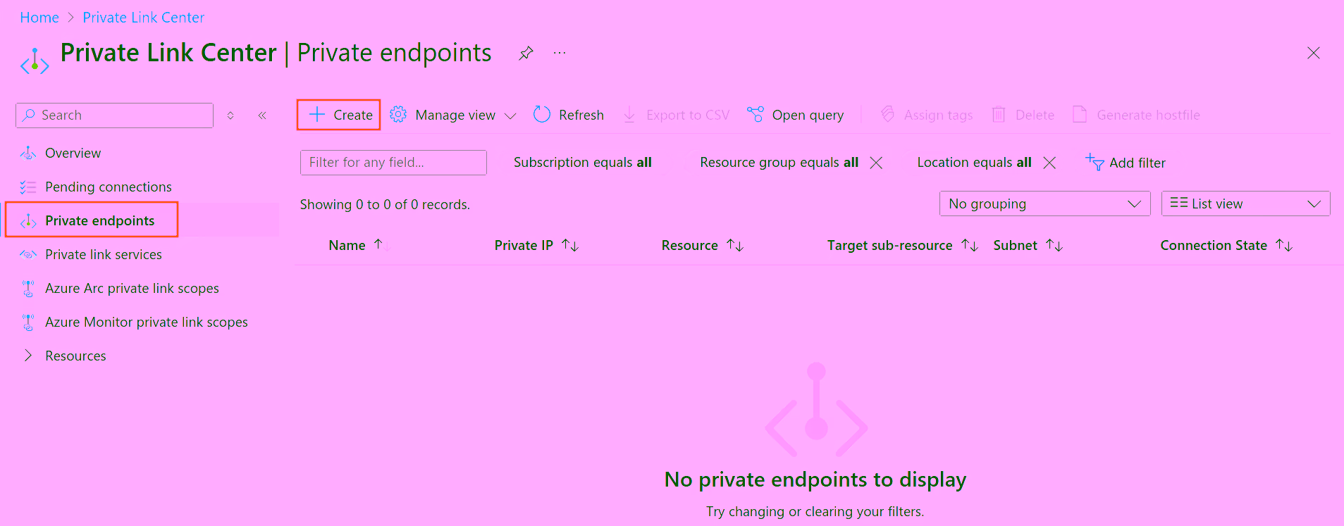 Create Endpoint