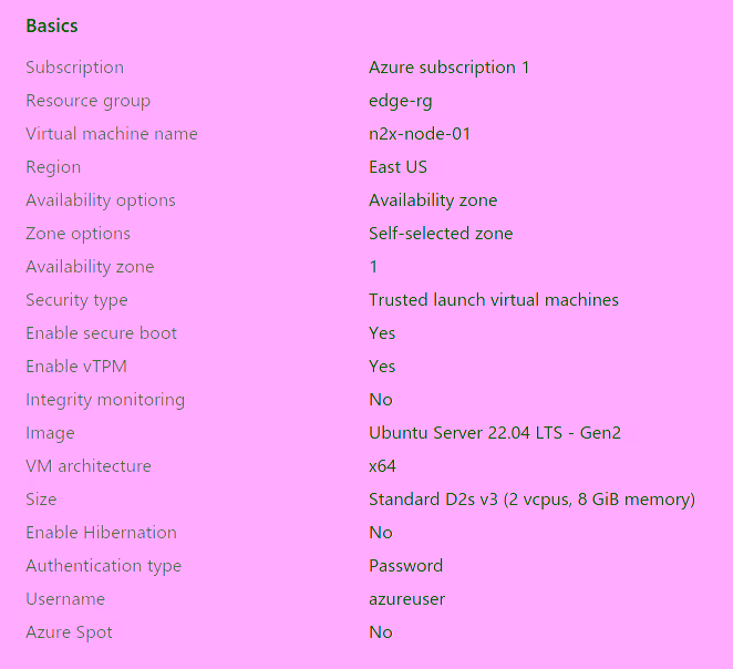 Create Virtual Machine