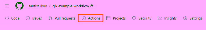 Action Tab